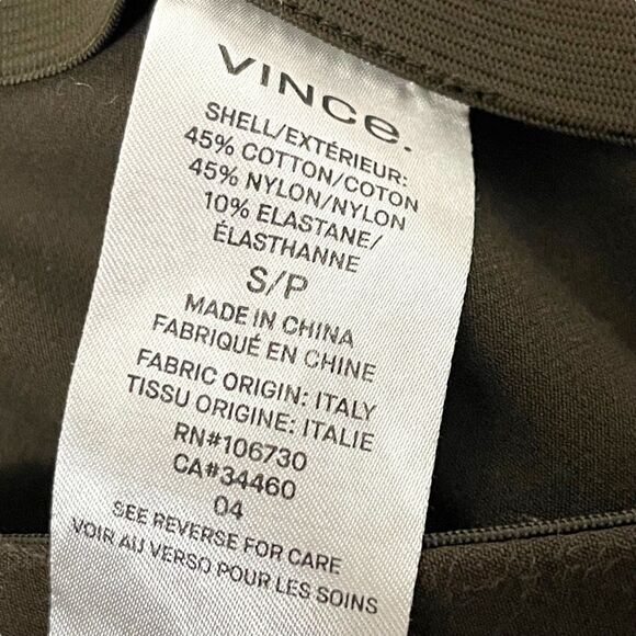 VINCE Cotton Blend Stirrup Leggings S - Picture 7 of 8